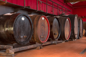 balsamic wood barrels
